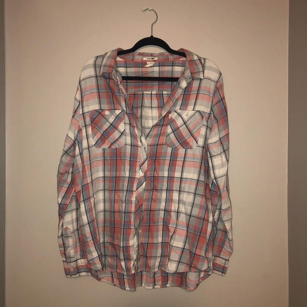 Levi plaid shirt